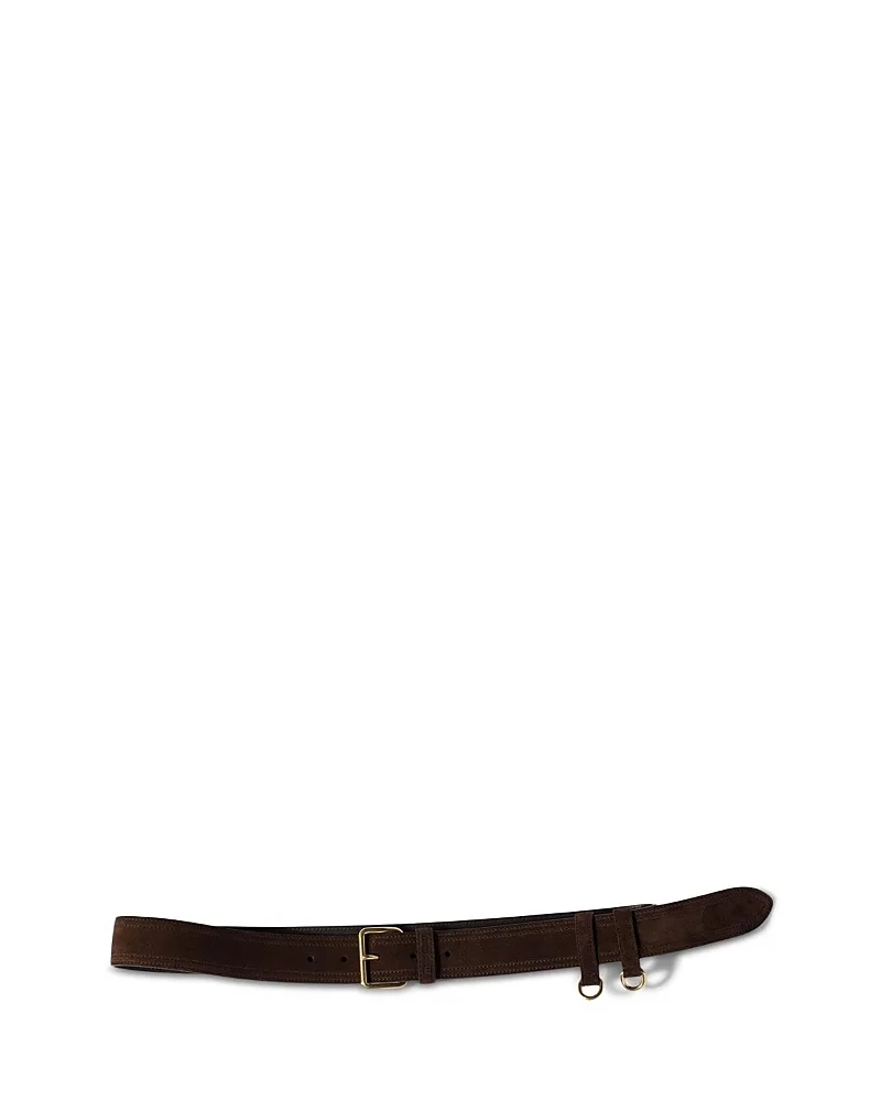 Suede Belt by Miu Miu