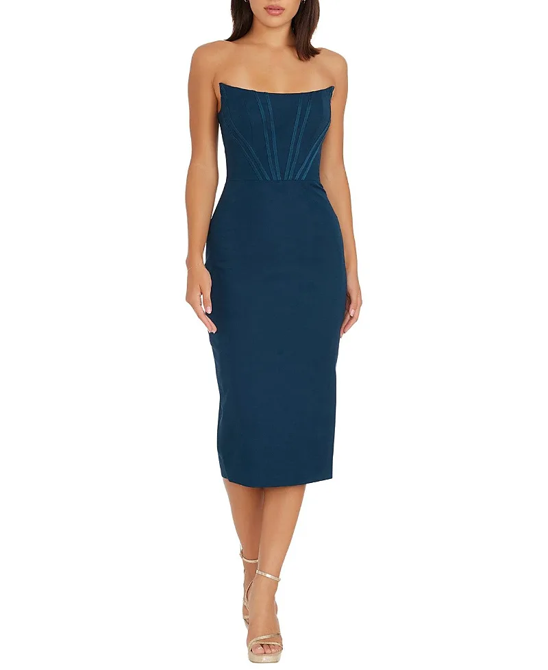 Cosette Corset Strapless Bodycon Dress by Dress the Population