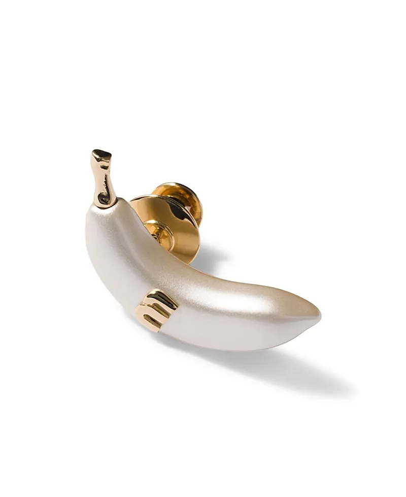 Metal Brooch, 1.18 H by Miu Miu