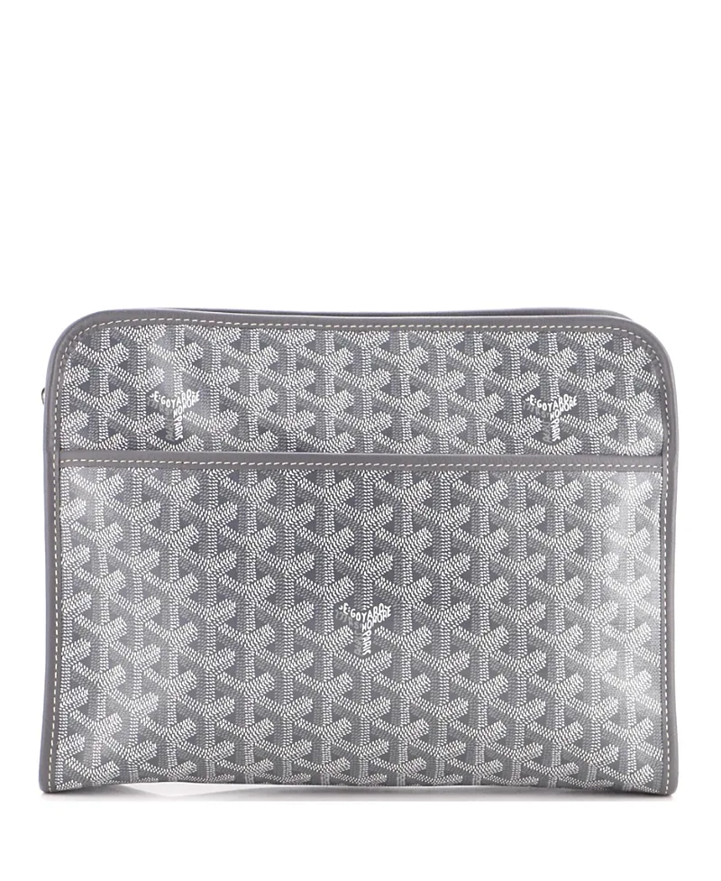 Pre-Owned Goyard Gm Jouvence Toiletry Pouch Coated Canvas