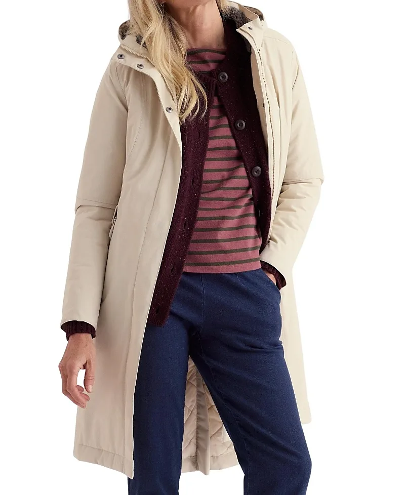 Janelle Waterproof Hooded Raincoat by Seasalt Cornwall