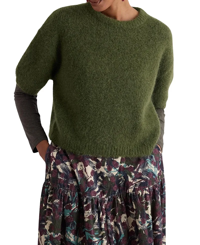 Piskies 3/4 Sleeve Knitted Jumper by Seasalt Cornwall