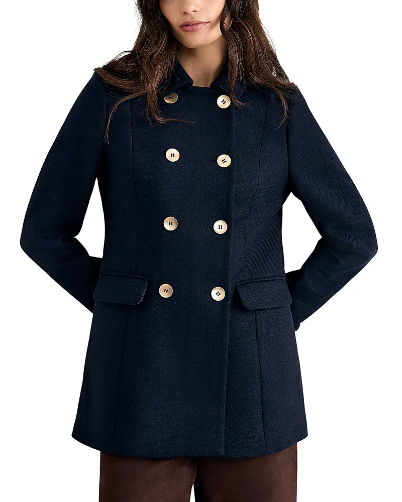 Aurelie Double Breasted Peacoat by Phase Eight
