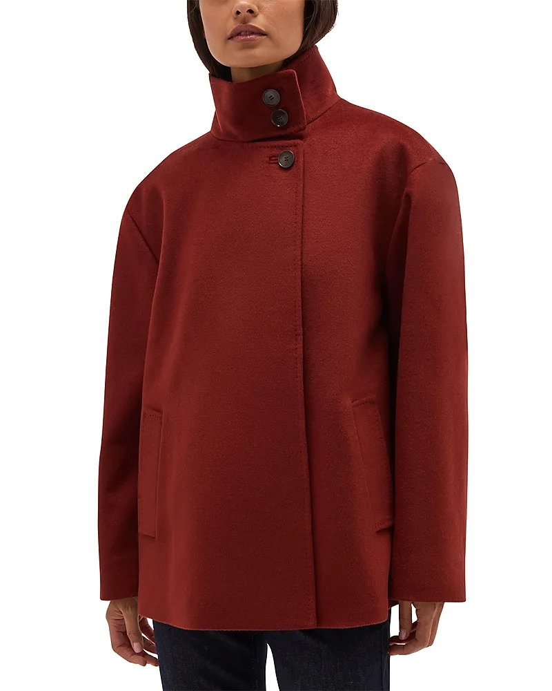Remi Wool Funnel Neck Jacket by Hobbs London
