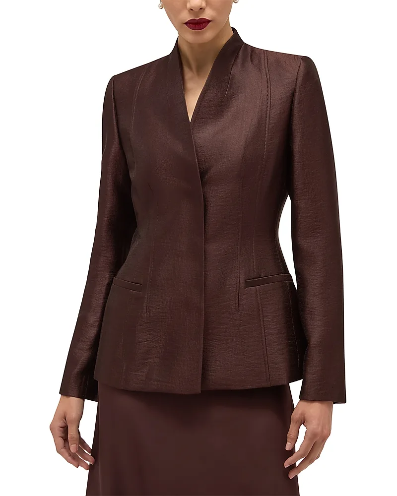 Davenport Concealed Placket Jacket by Hobbs London