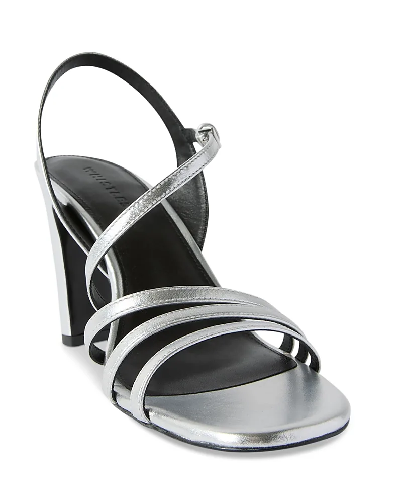 Strappy Leather Slingback Sandals