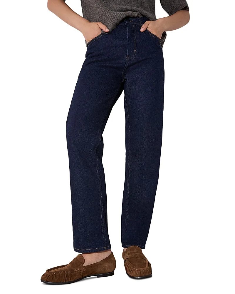 Stretch Stovepipe Jeans by Whistles