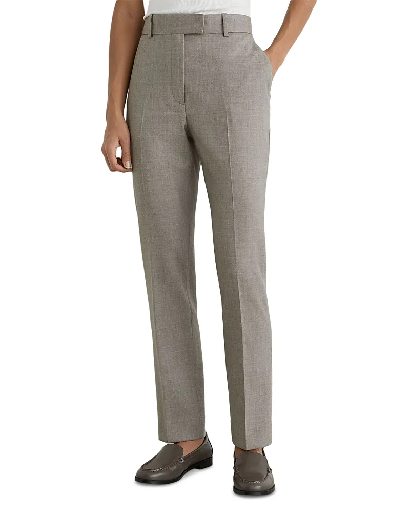 Darcy Wool Blend Slim Leg Pants by Reiss
