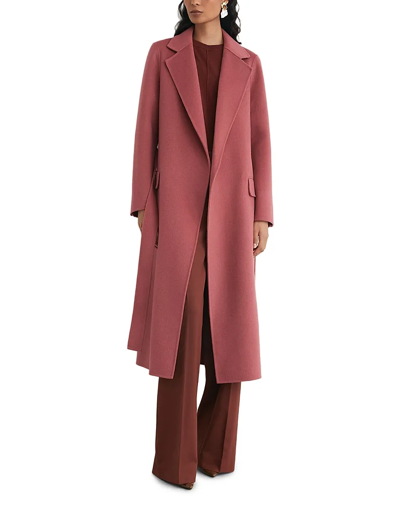 Marlowe Wool Blend Blind Seam Coat by Reiss