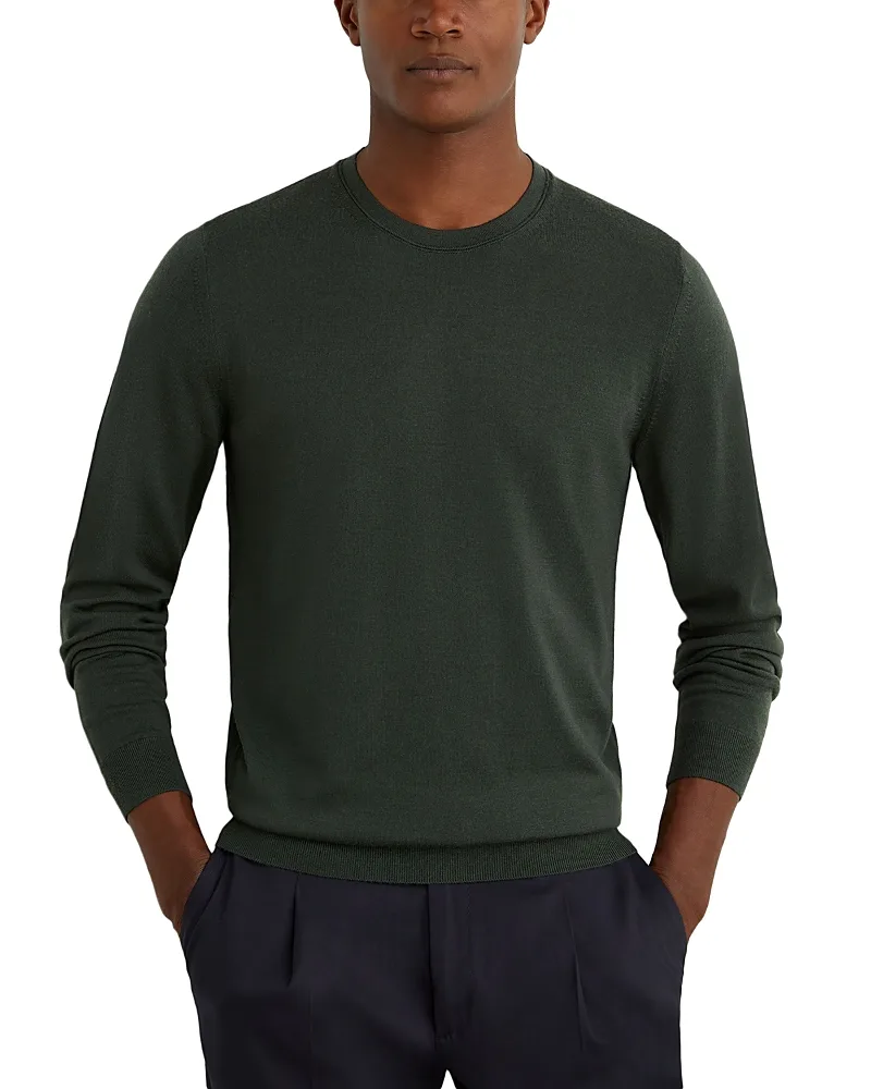 Wessex Merino Crewneck Sweater by Reiss