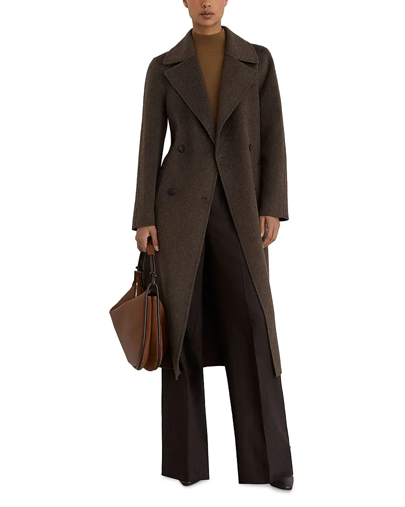 Rene Double Breasted Coat by Reiss