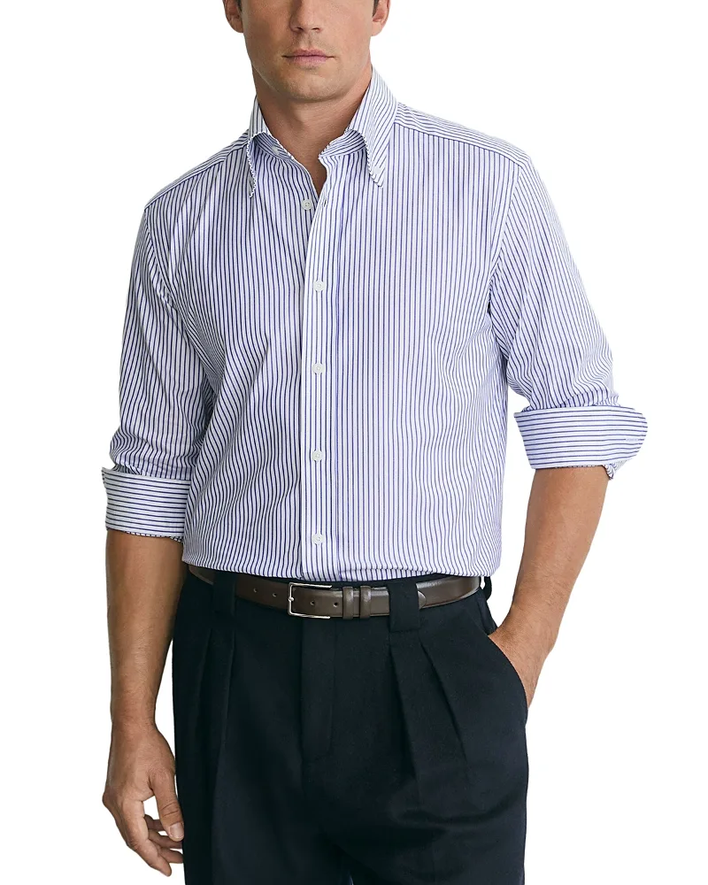Jackson Cotton Tailored Stripe Shirt by Reiss