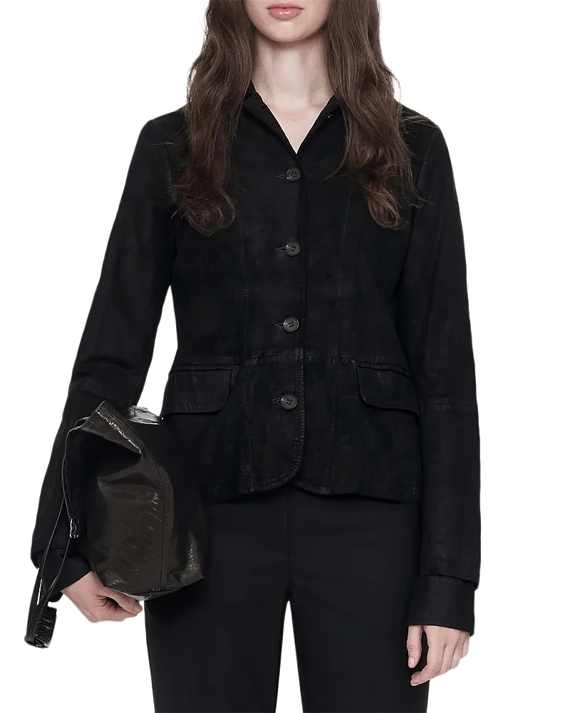 Surveya Suede Blazer by AllSaints