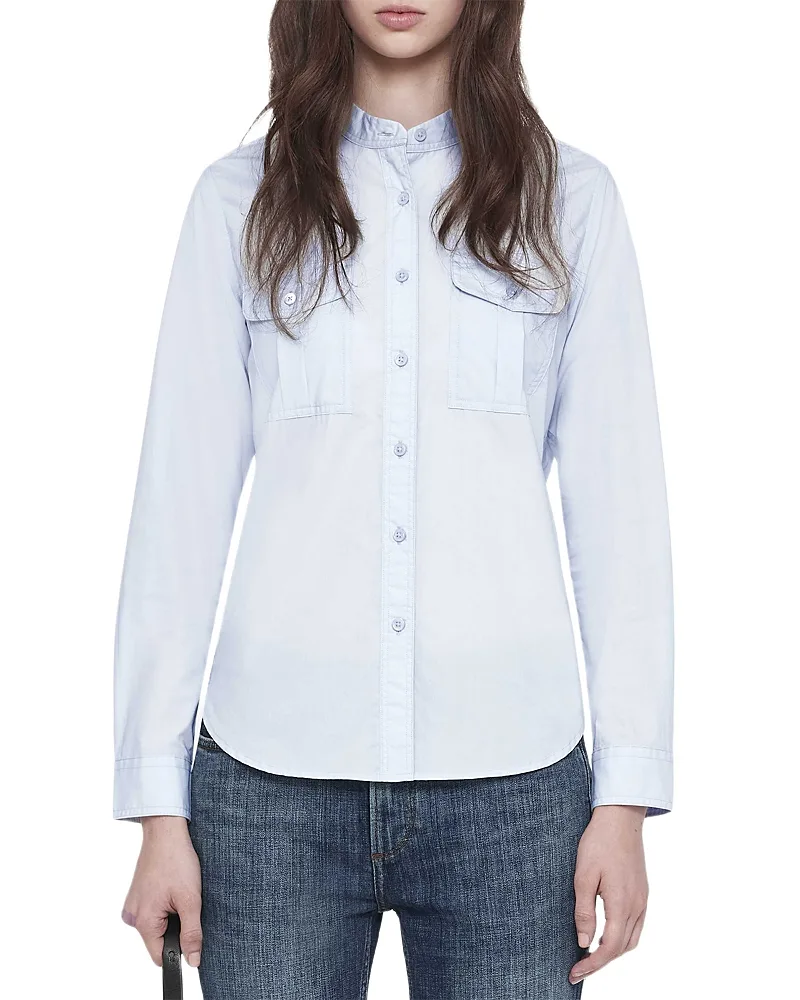 Tess Cotton Military Shirt