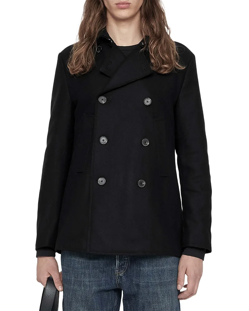 Lagan Wool Blend Peacoat by AllSaints