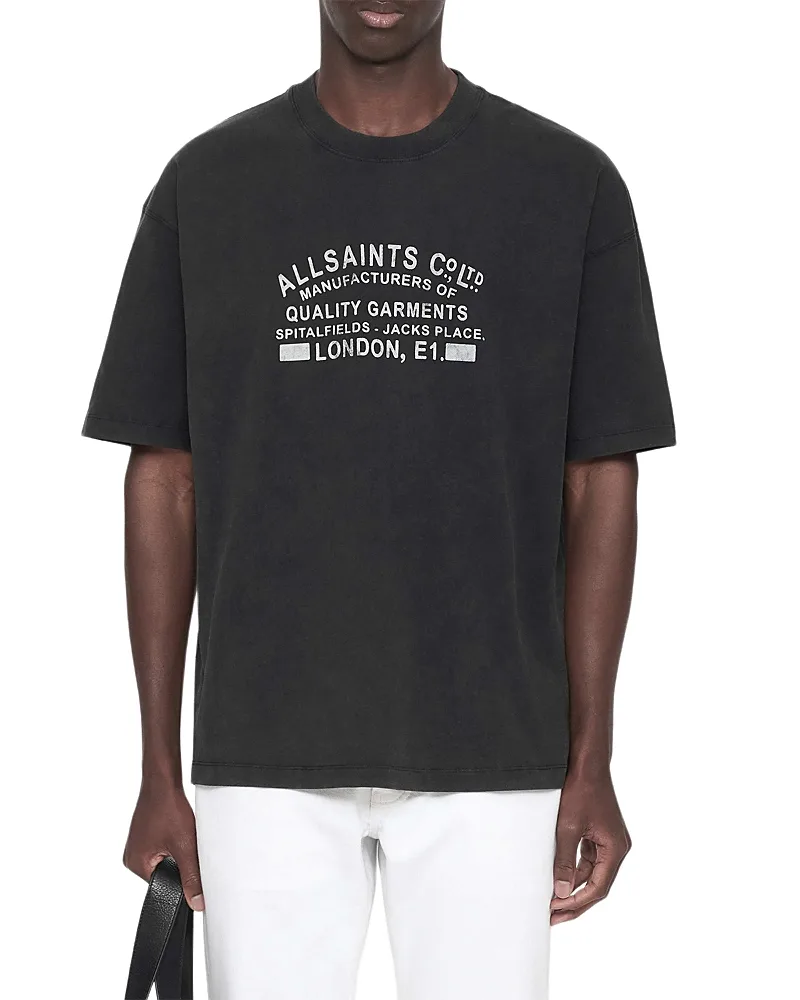 Abode Cotton Crewneck T-Shirt by AllSaints