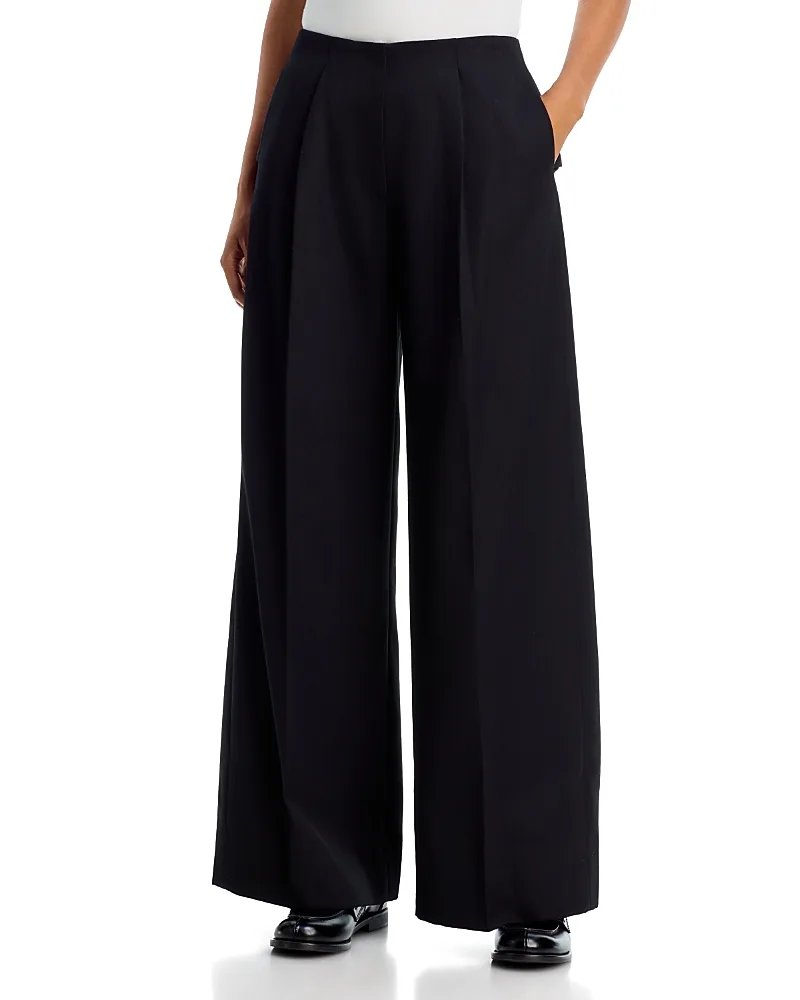 Back Bow Wide Leg Trousers by Simone Rocha