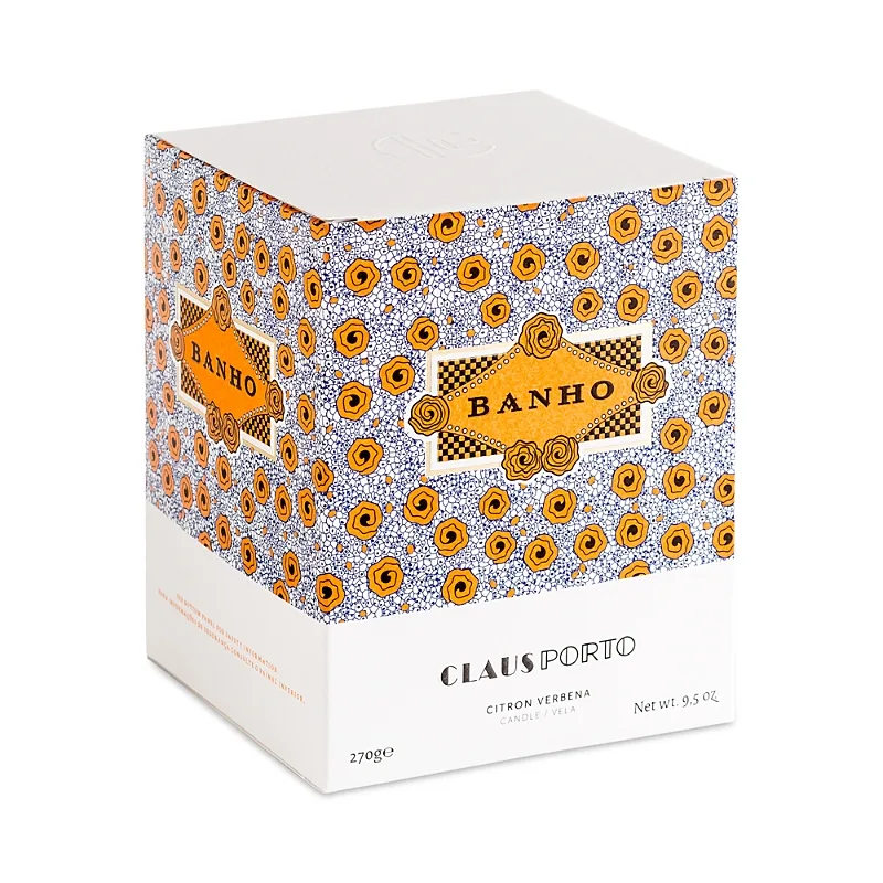 Banho Citron Verbena Candle 9.5 oz by Claus Porto