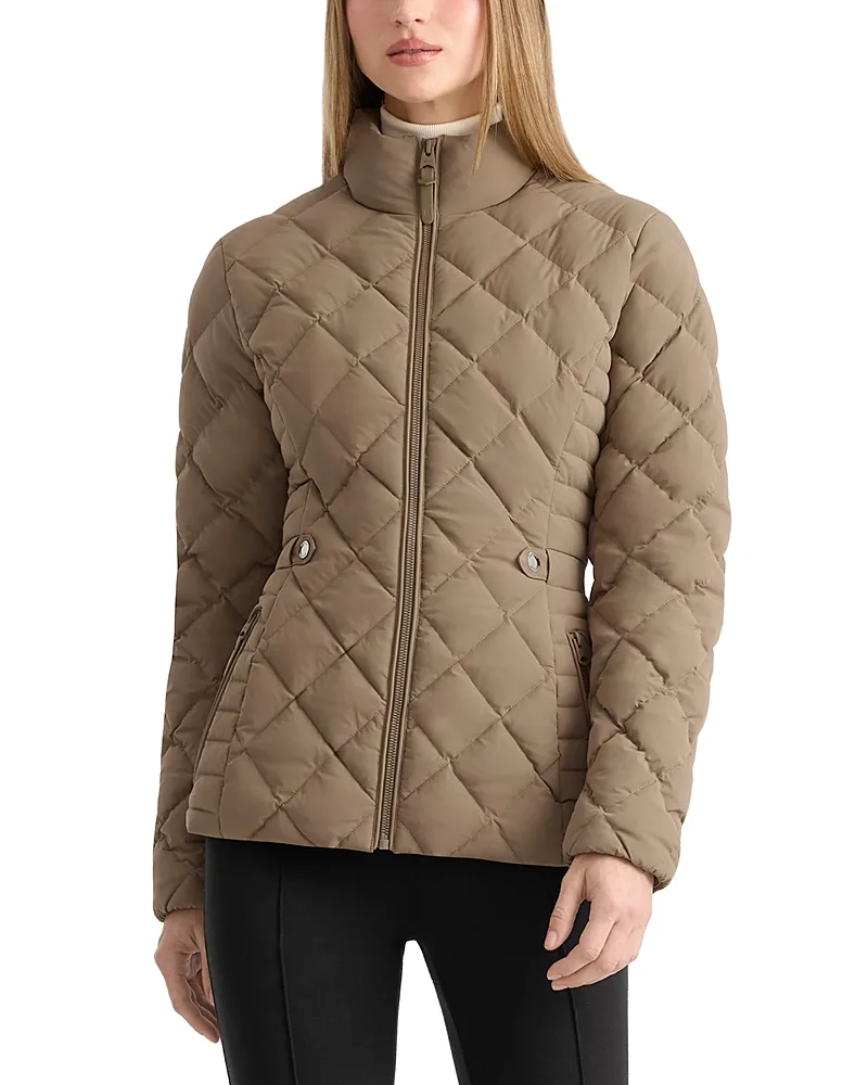 Diamond Quilted Down Jacket by Mackage