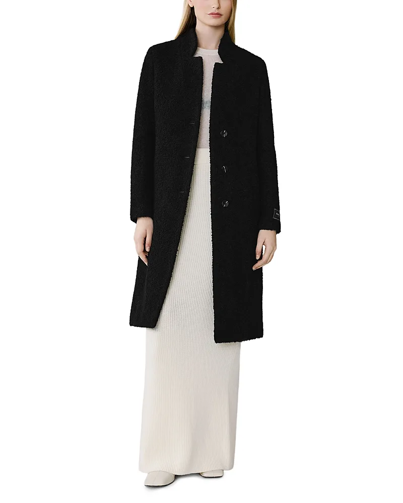 Diane-U Wool Blend Boucle Midi Coat by Soia & Kyo