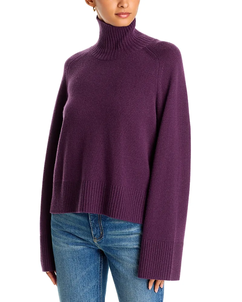 Falonso Cashmere Turtleneck Sweater by Hugo Boss