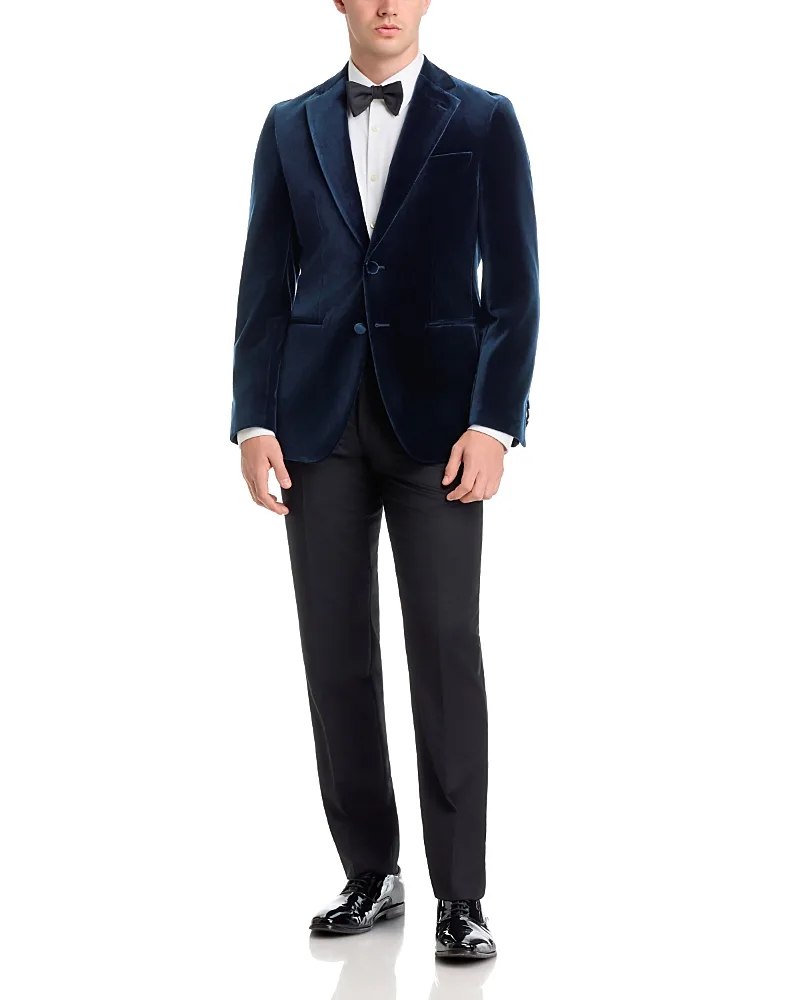 Hutson Cotton Slim Fit Sport Coat by Boss