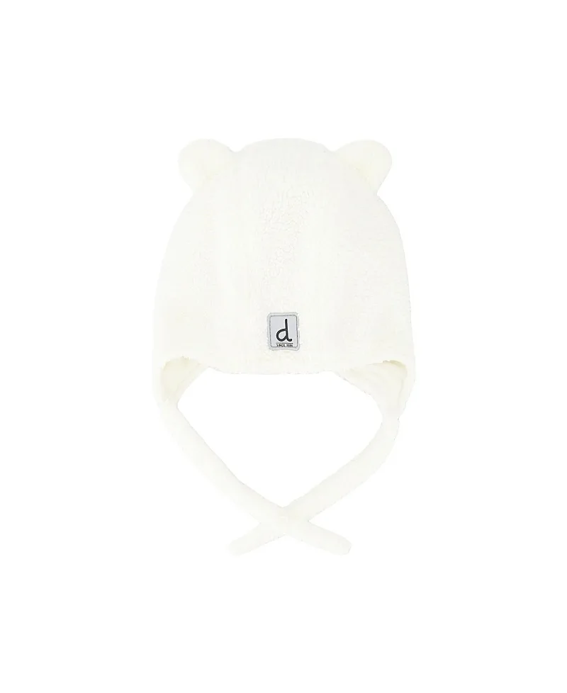 Winter Fleece Bear Ears Earflap Hat by Deux Par Deux