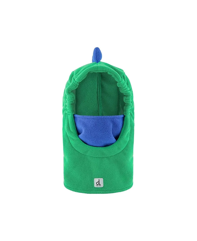 Oversized Dino Polar Fleece Ski Helmet Balaclava by Deux Par Deux