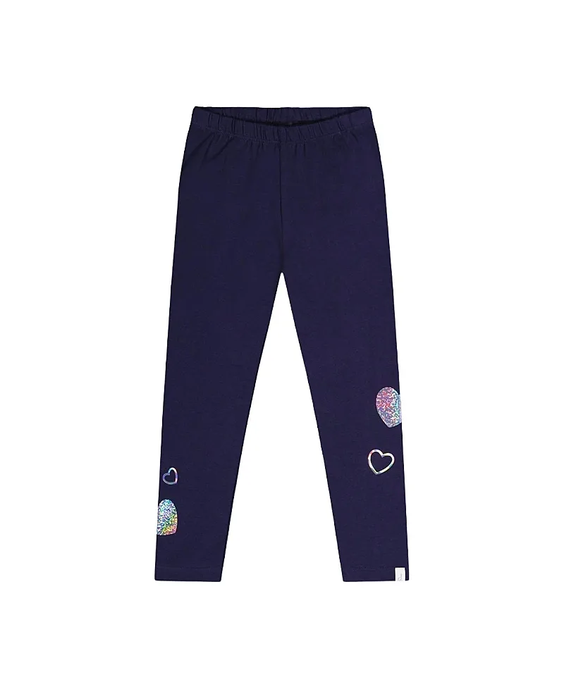 Organic Cotton Soft Stretchy Glitter Leggings by Deux Par Deux