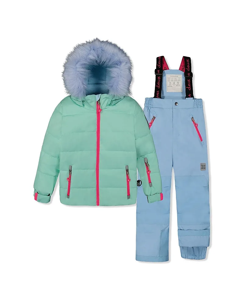 Play Hood Jacket & Pants Two Piece Snowsuit by Deux Par Deux
