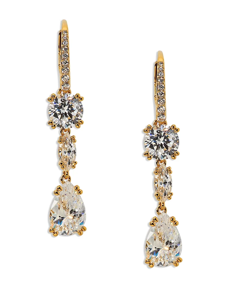 Twinnie Leverback Drop Earrings by Nadri