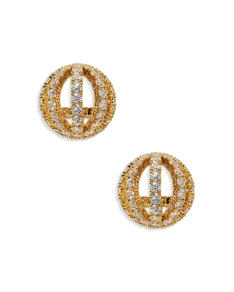 Muse Sphere Button Earrings