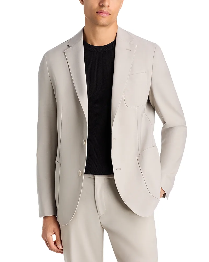 Hanry Wool Slim Fit Performance Jacket by Boss