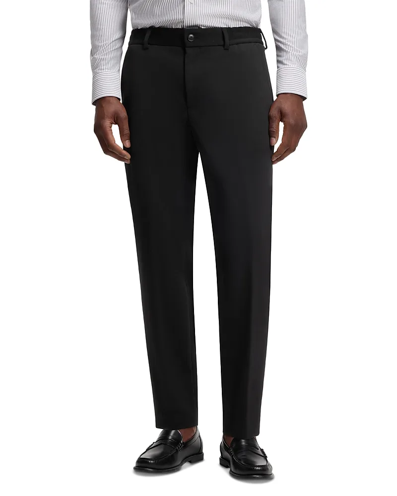 P-Perin Tapered Fit Elastic Waist Trousers by Boss