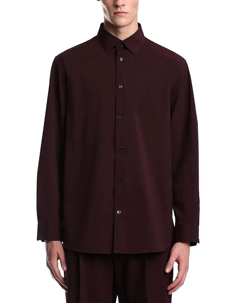 Emporio Armani Stretch Long Sleeve Shirt by Armani