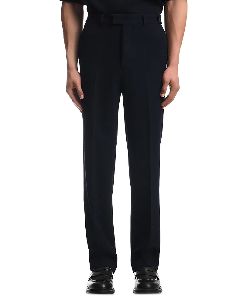 Emporio Armani 3D Crepe Jersey Trousers
