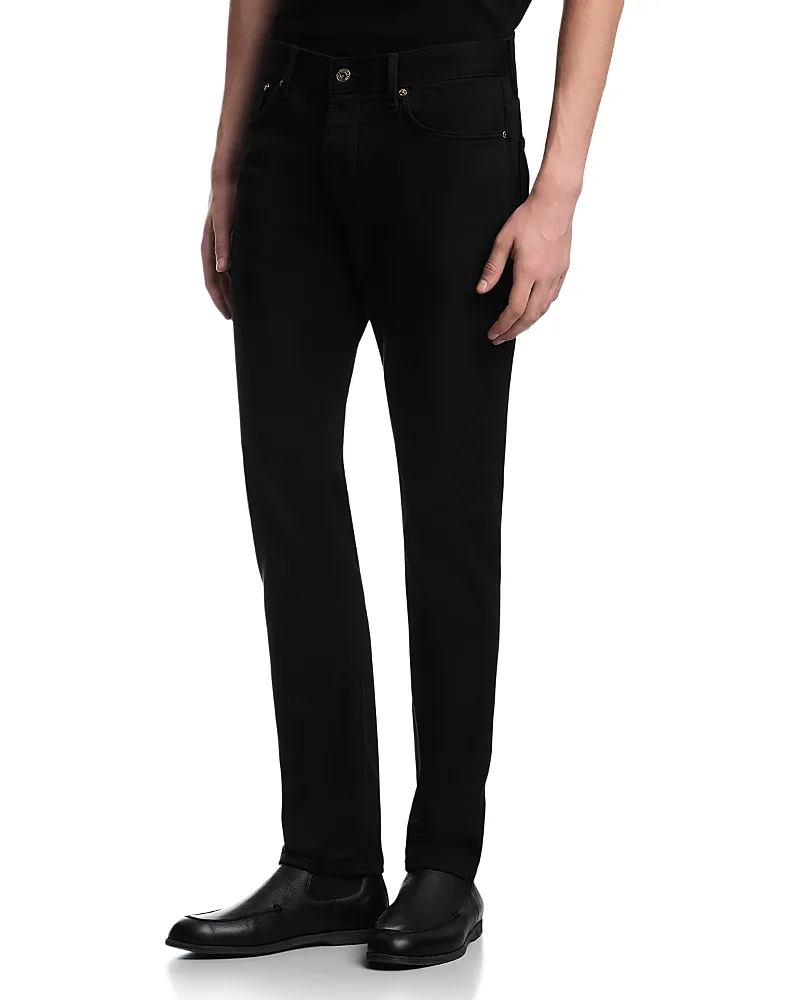 Emporio Armani Slim Fit Soft Stone Washed Cotton Jeans by Armani