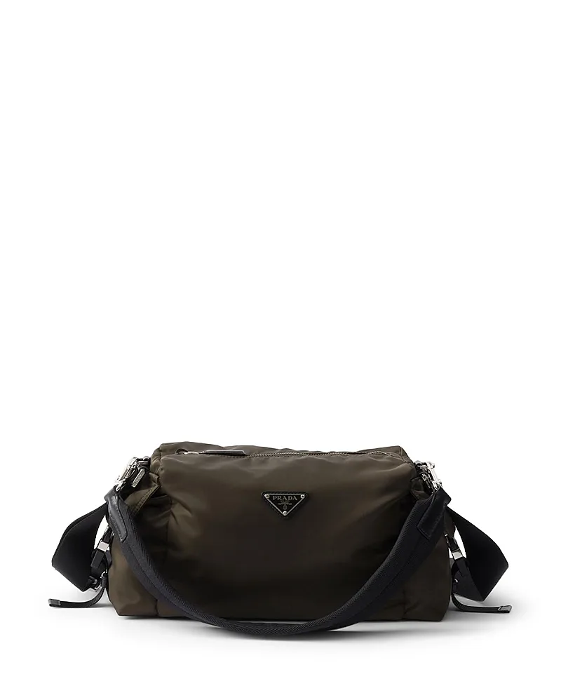 Prada Explore Re-Nylon and Leather Bag by Prada
