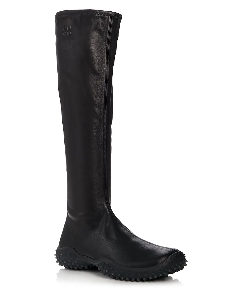 Miu Miu Stretch Tall Boots by Miu Miu