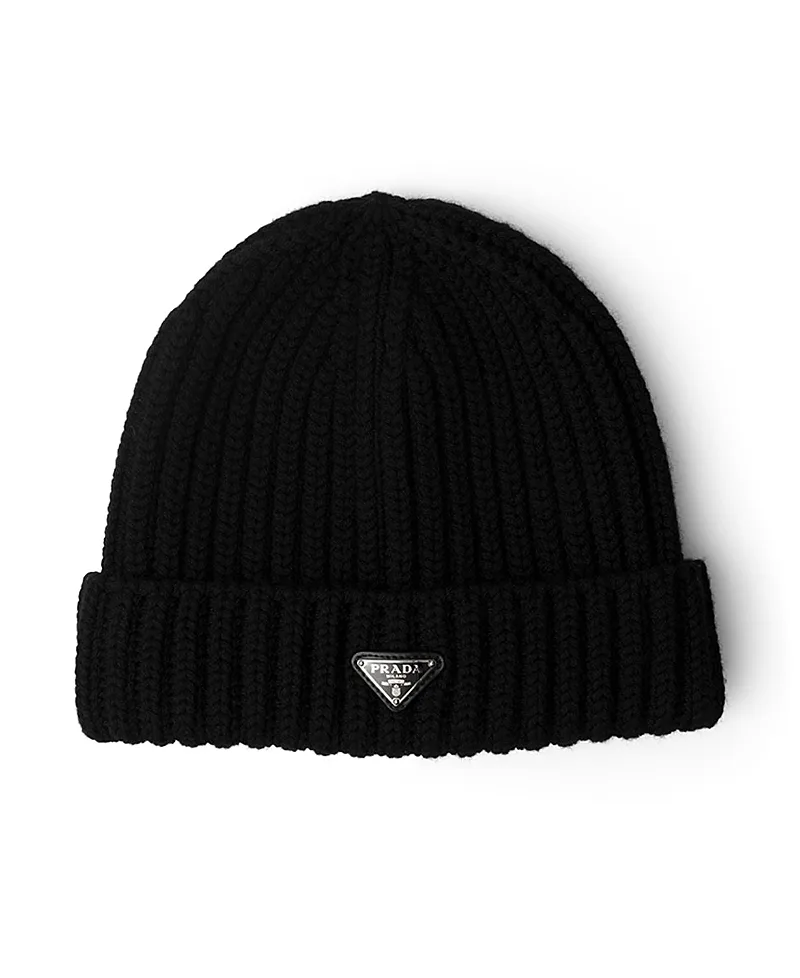 Wool Beanie by Prada