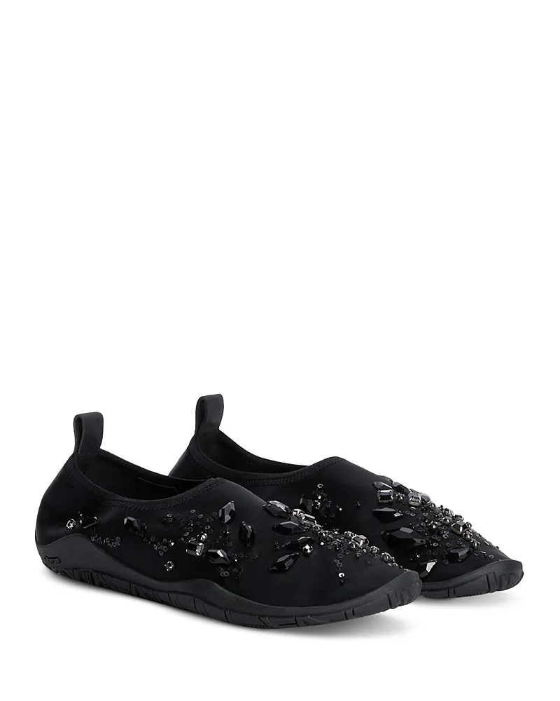 Elbe Embellished Flats by Jil Sander