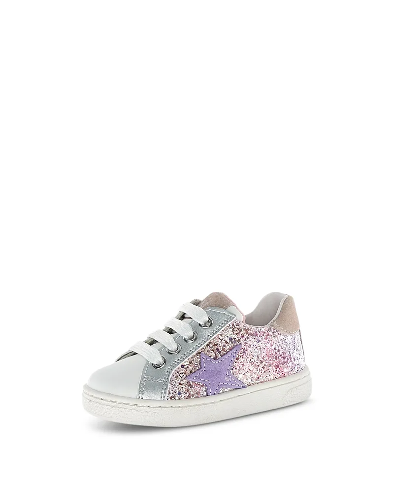 Pinn Zip Leather Star Sneakers by Naturino