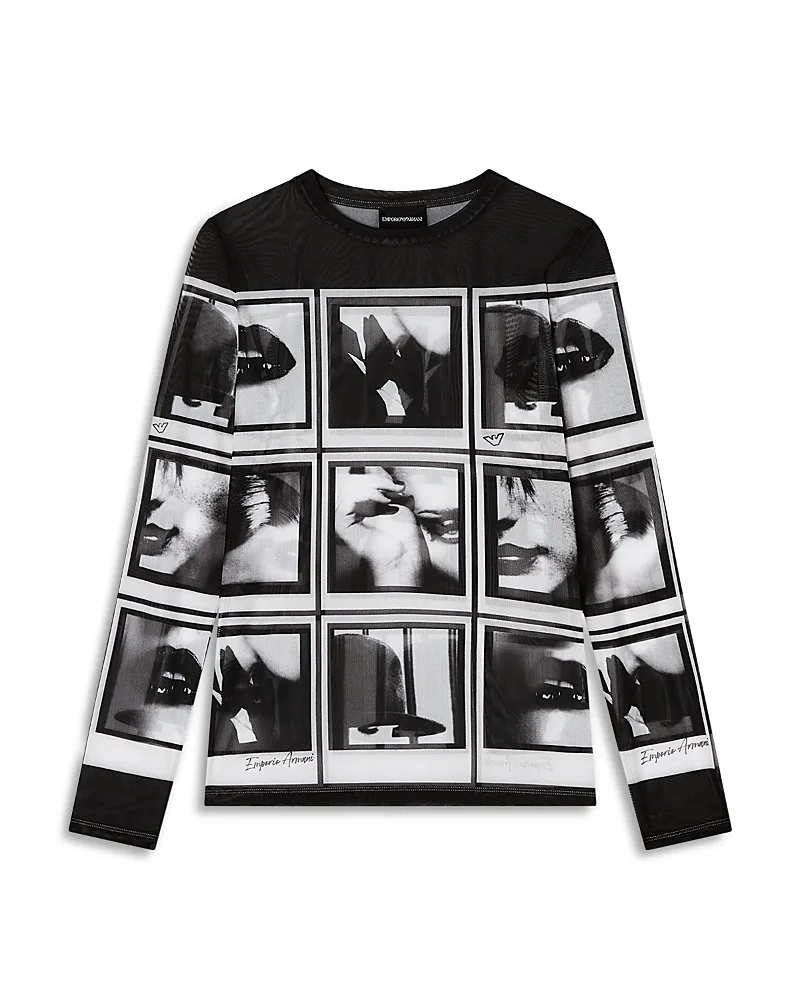 Emporio Armani Mesh Top by Armani