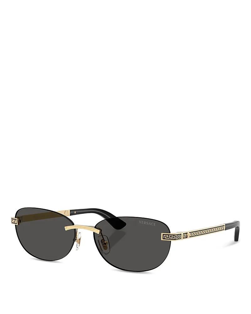 Oval Sunglasses, 56mm by Versace
