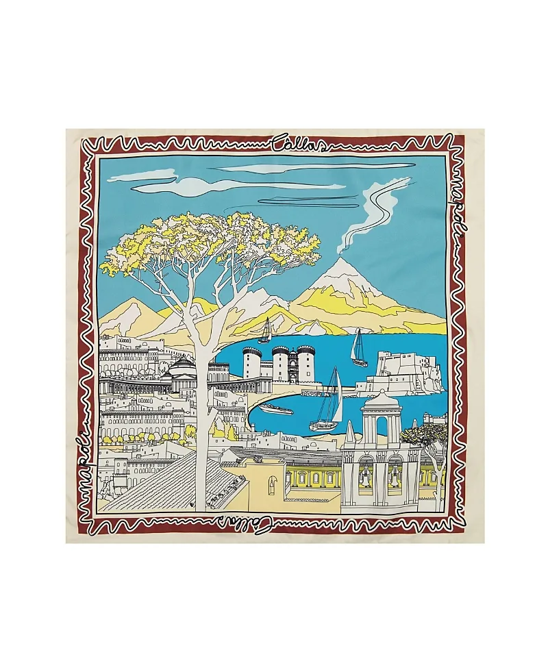 Napoli Silk Scarf by Callas Milano
