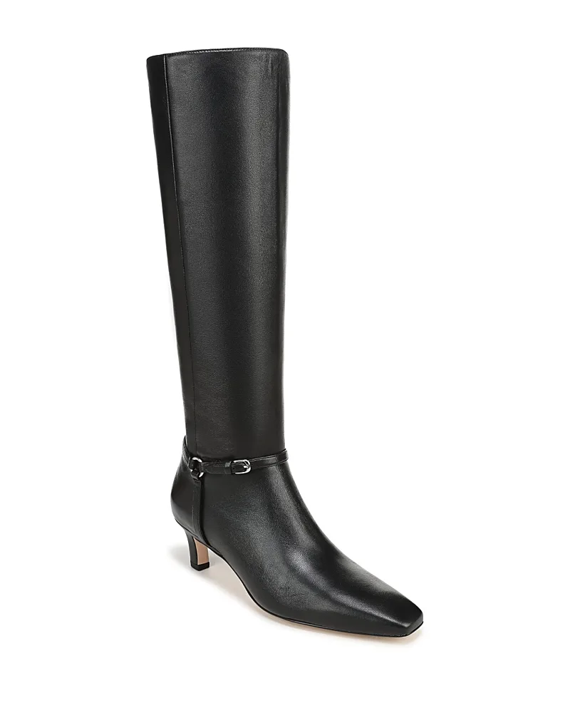 Lila Leather Knee High Boots by Favorite Daughter
