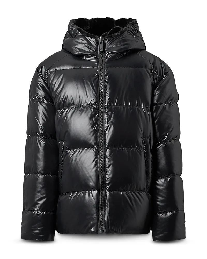 Kings Reversible Faux Fur Down Puffer Bomber Jacket by Moose Knuckles