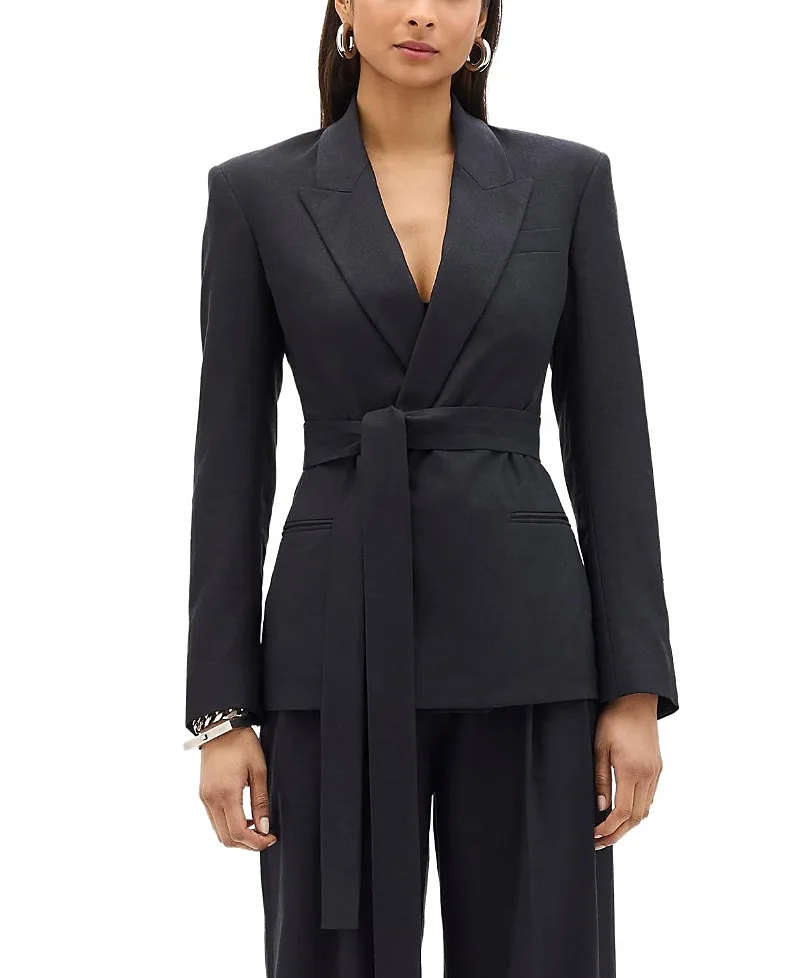 Double Breasted Fitted Jacket by Another Tomorrow