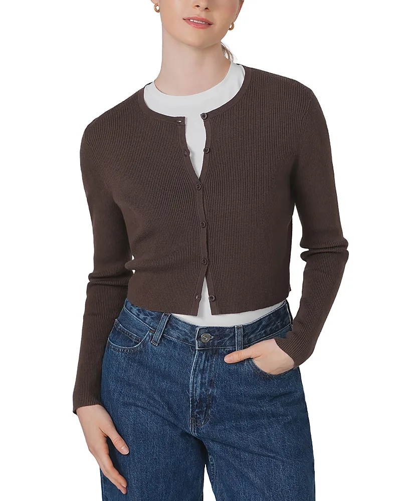 Classic Cropped Cardigan