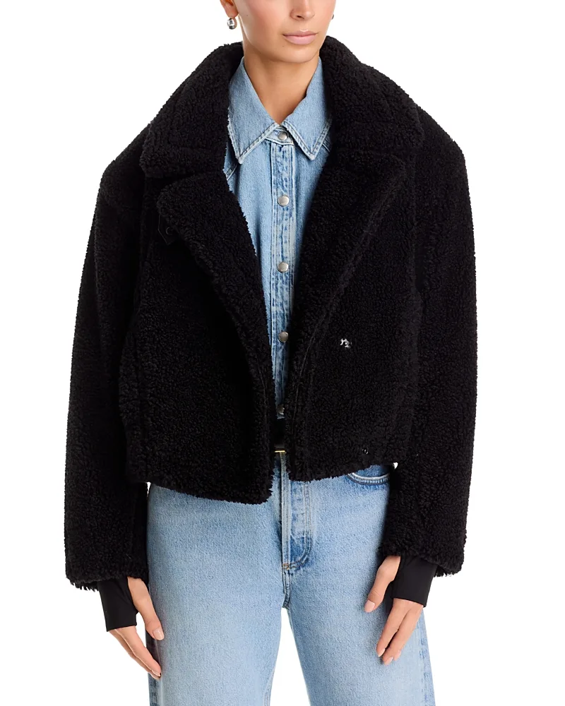 Rio Sherpa Fleece Bomber Jacket